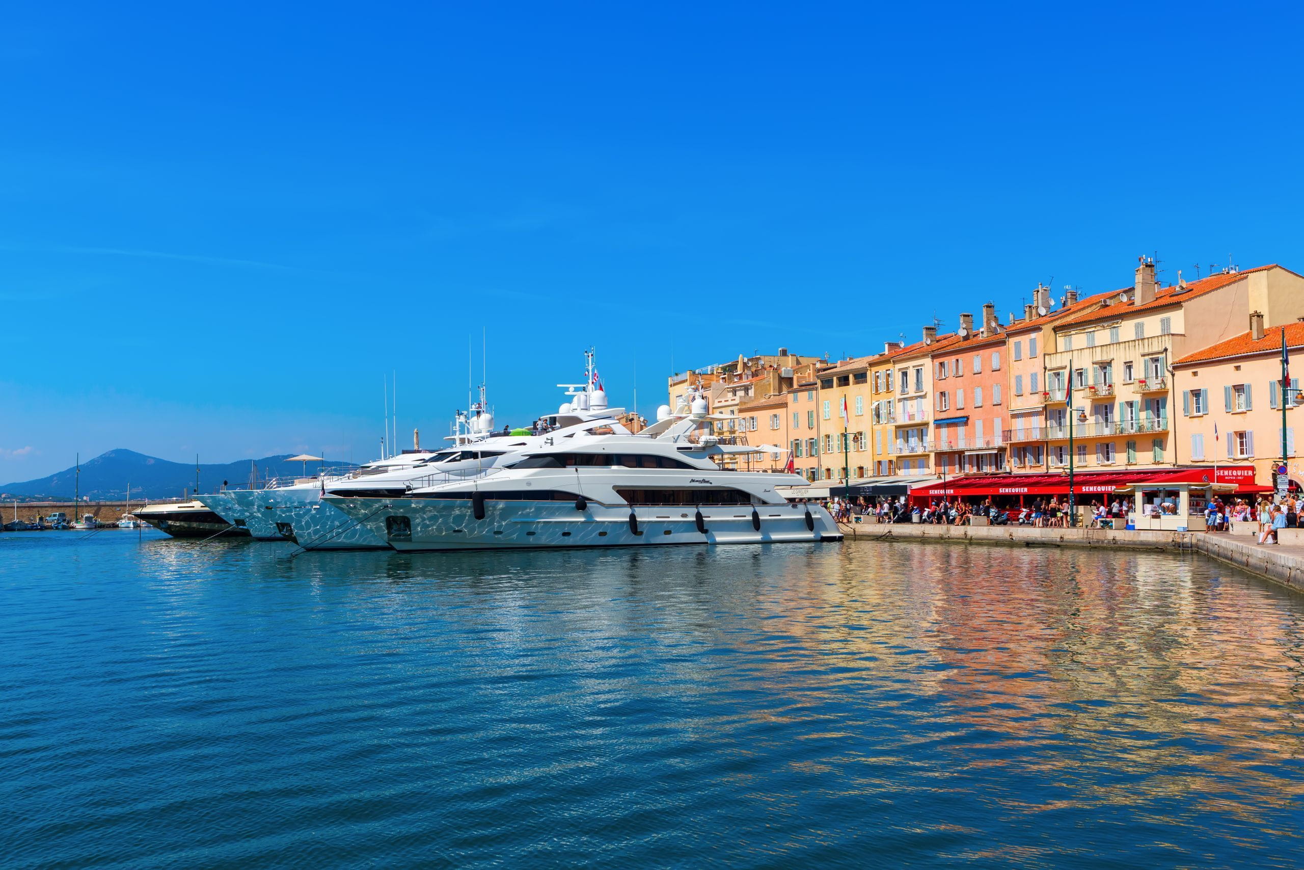 Saint,Tropez,,France,-,August,03,,2016:,View,In,The